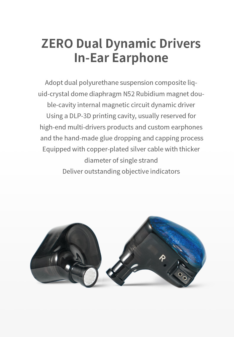 Details of Truthear x Crinacle Zero Dual Dynamic Drivers In-ear Monitor