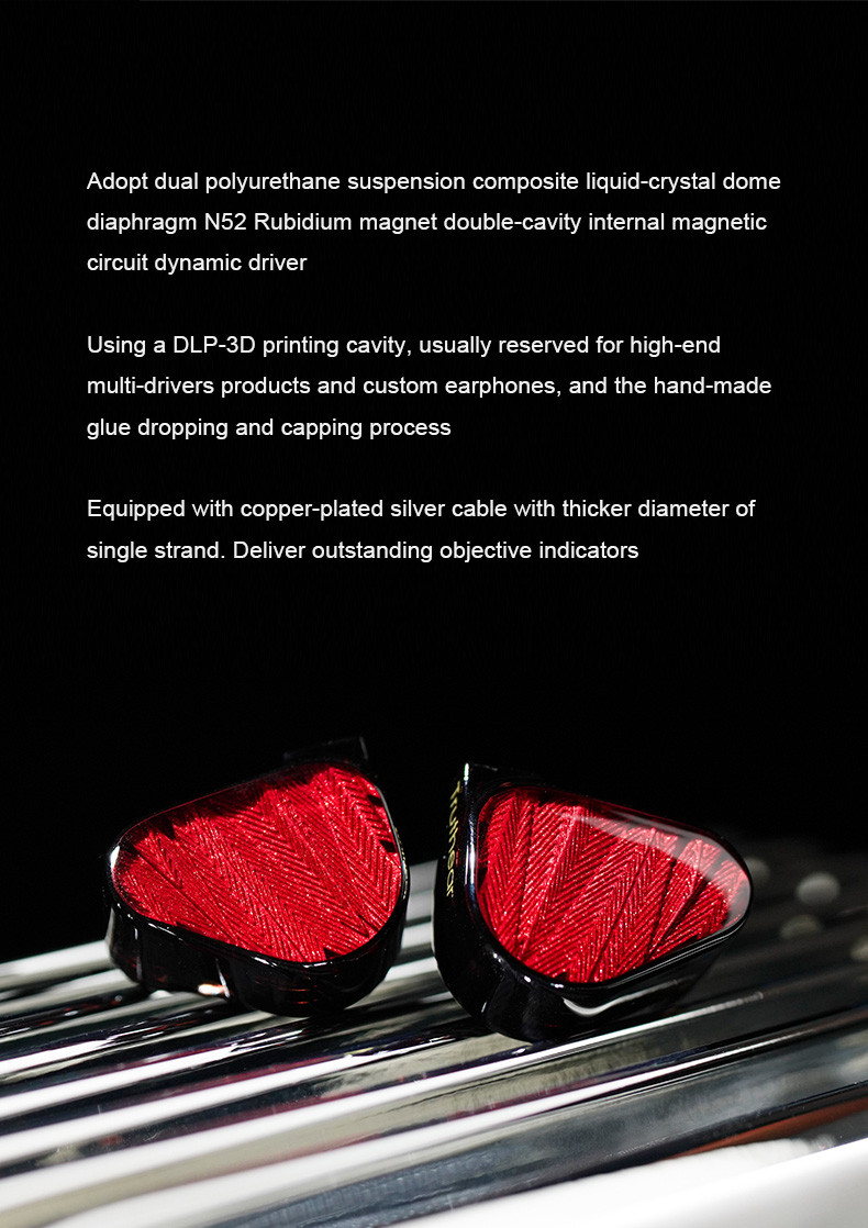 Details of Truthear x Crinacle Zero: Red Dual Dynamic Drivers In-ear Monitor