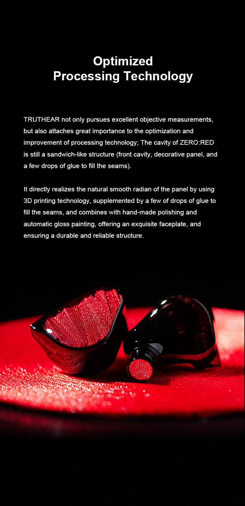 Details of Truthear x Crinacle Zero: Red Dual Dynamic Drivers In-ear Monitor