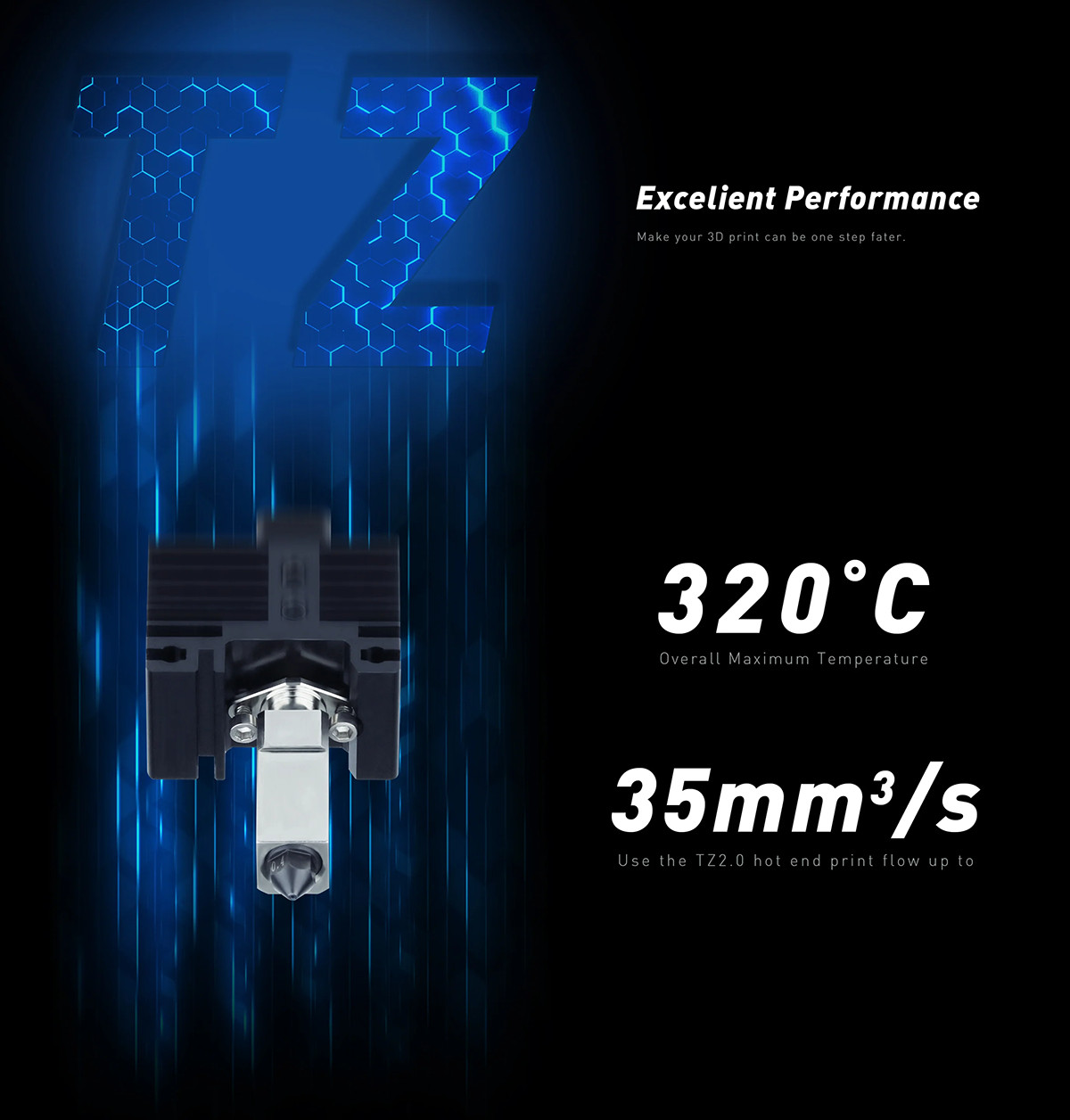 Details of TZ2.0 Hotend Upgrade for Bambu Lab X1 or P1 Series