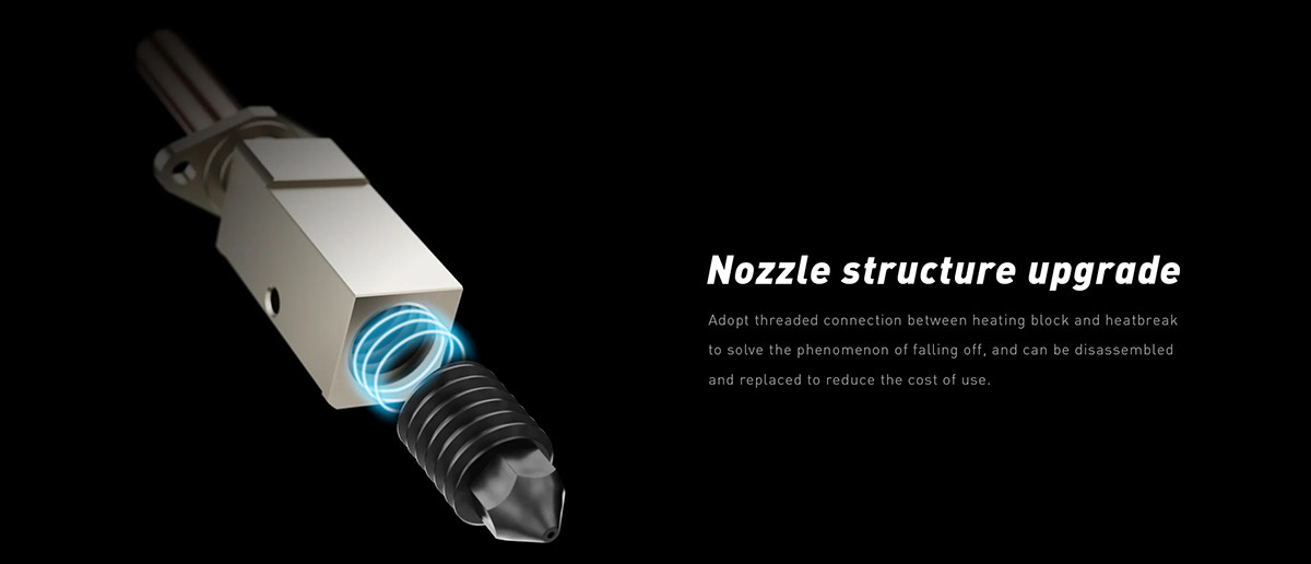 Details of TZ2.0 Hotend Upgrade for Bambu Lab X1 or P1 Series