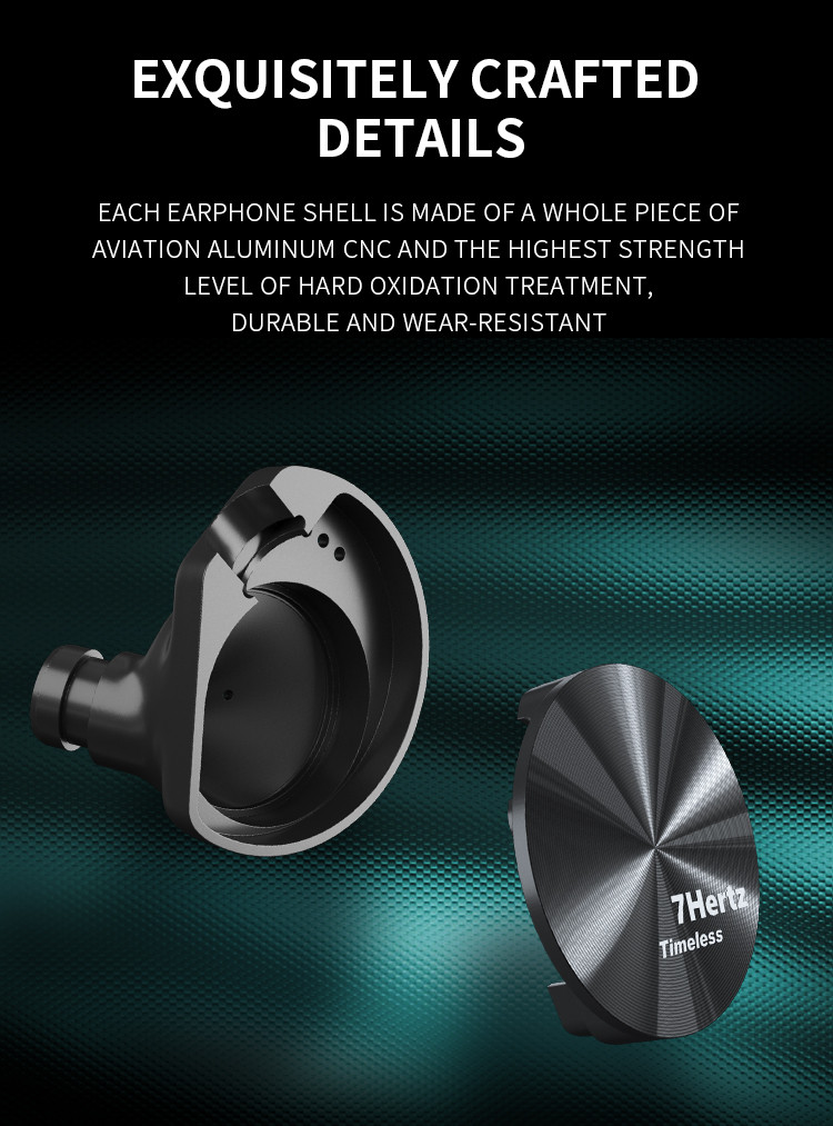 Details of 7HZ Timeless 14.2mm Planar Driver In-ear Monitor