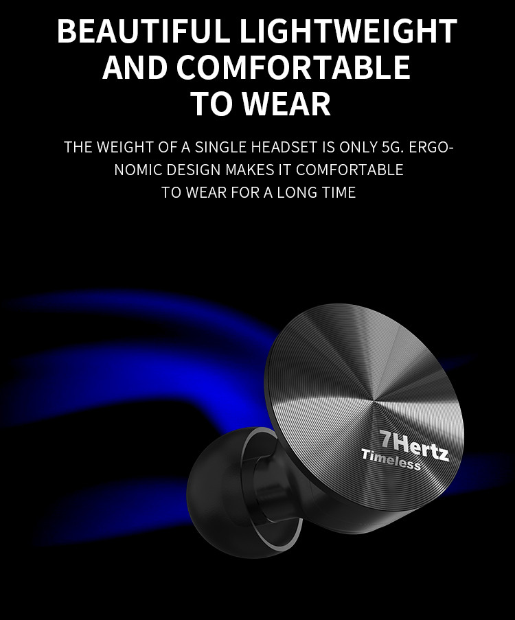 Details of 7HZ Timeless 14.2mm Planar Driver In-ear Monitor