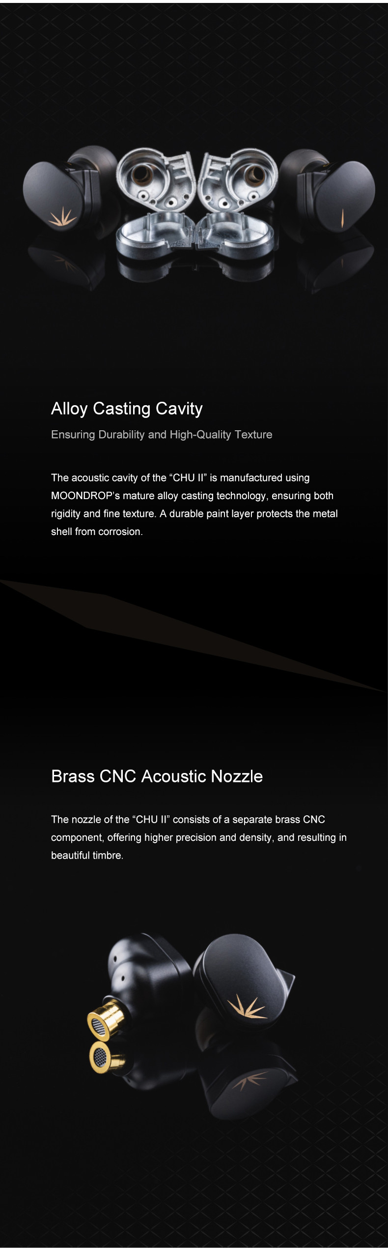 Details of Moondrop Chu II 10mm Dynamic Driver In-ear Monitor