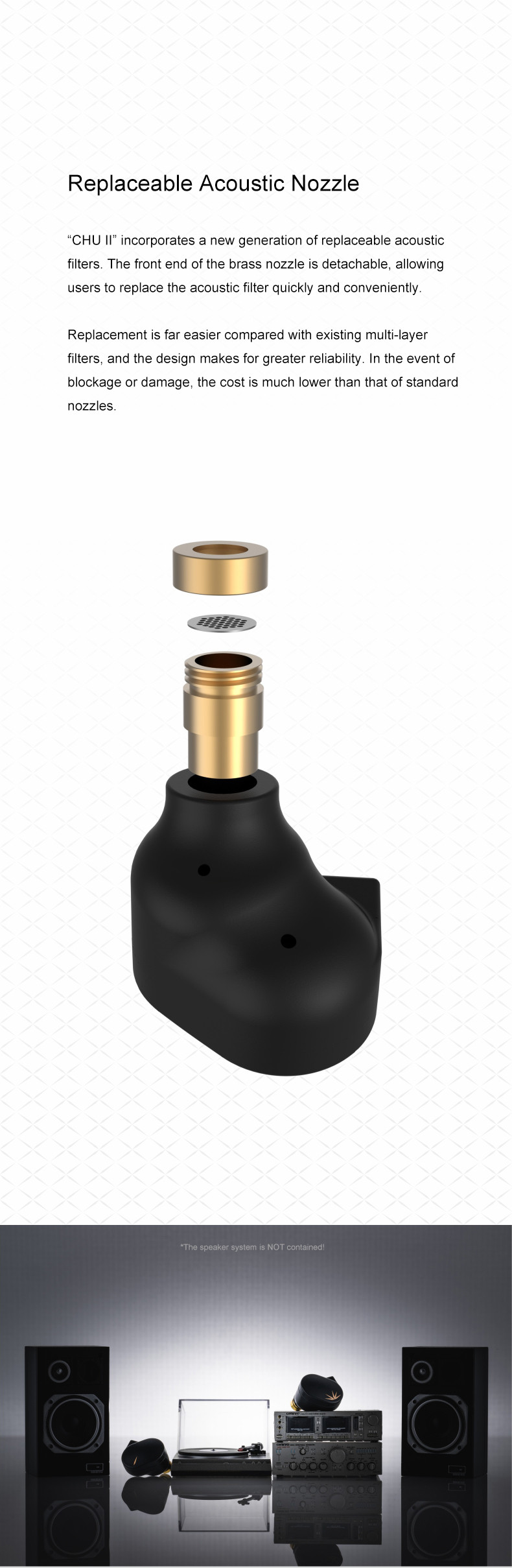 Details of Moondrop Chu II 10mm Dynamic Driver In-ear Monitor