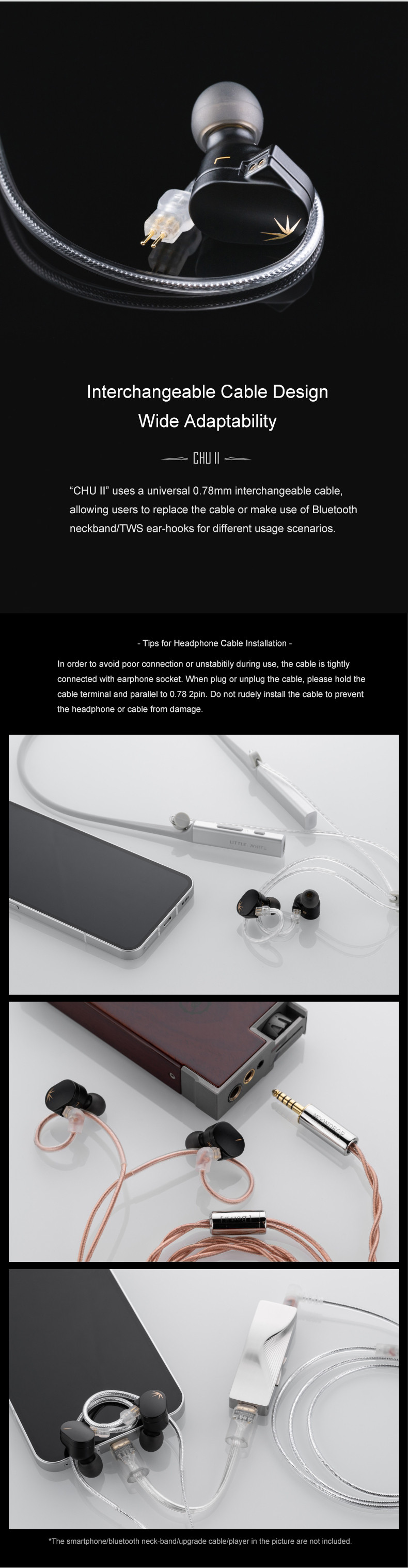 Details of Moondrop Chu II 10mm Dynamic Driver In-ear Monitor