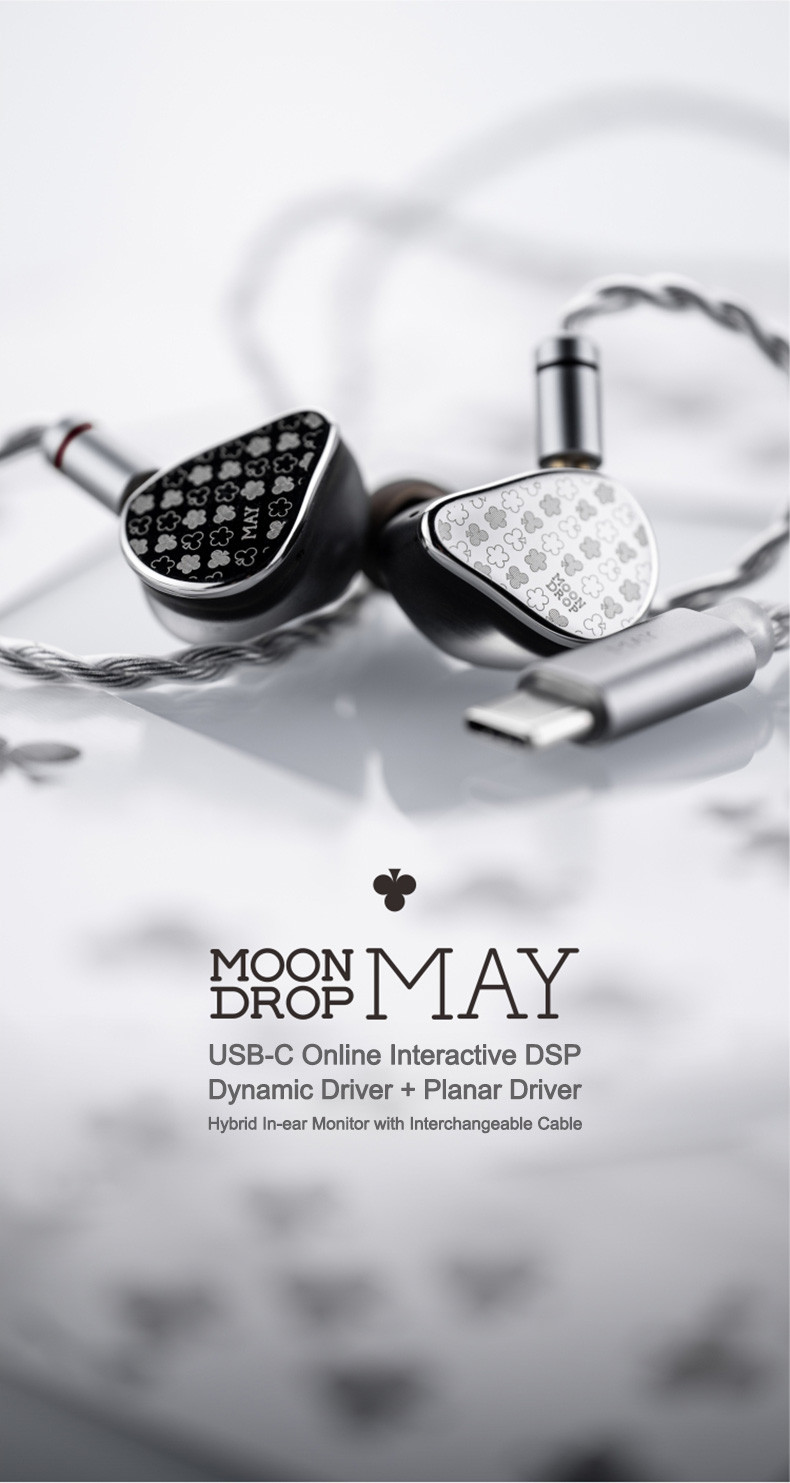 Details of Moondrop May Dynamic + Planar Driver USB-C In-ear Monitor