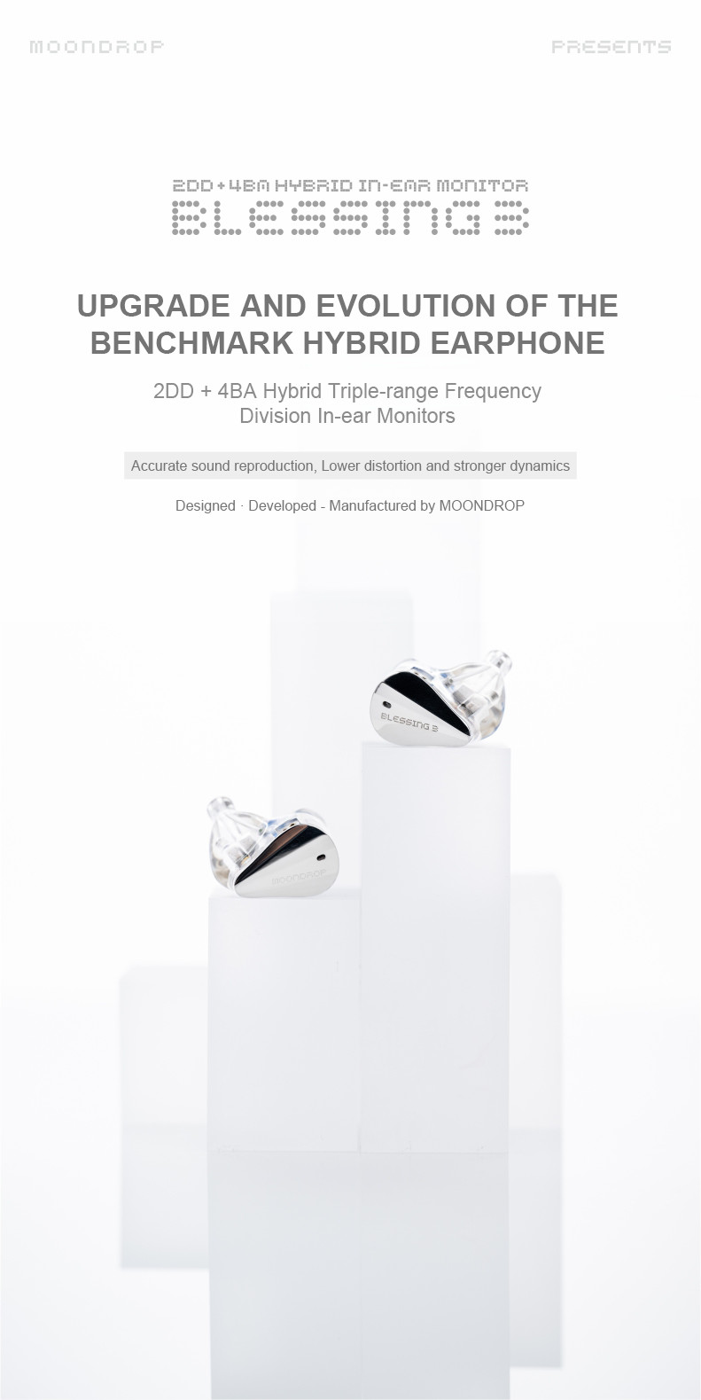 Details of Moondrop Blessing 3 2DD 4BA In-ear Monitor