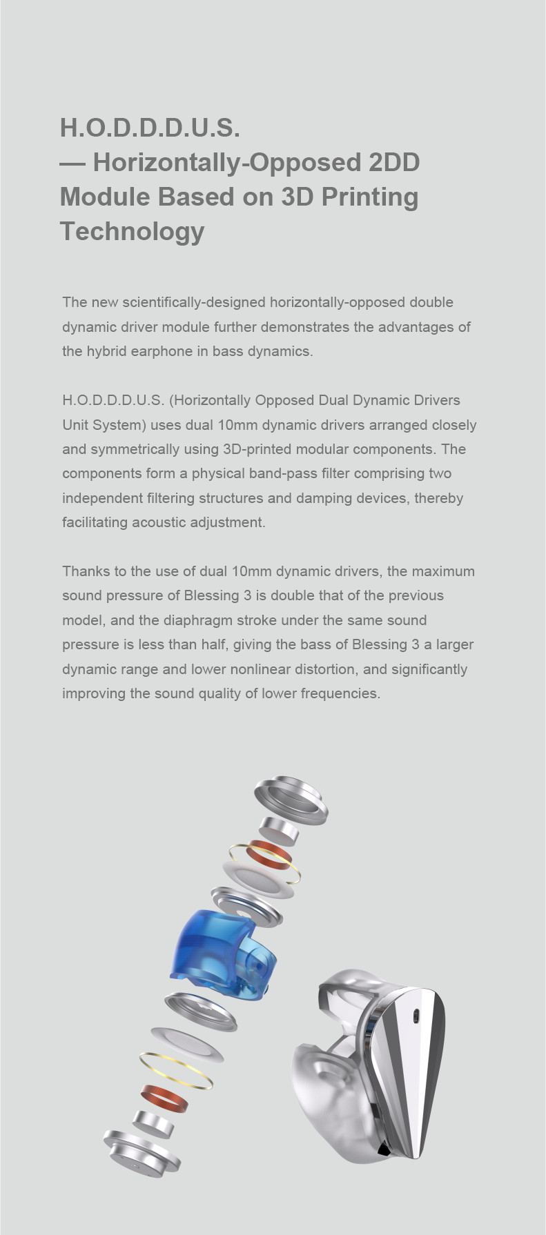 Details of Moondrop Blessing 3 2DD 4BA In-ear Monitor