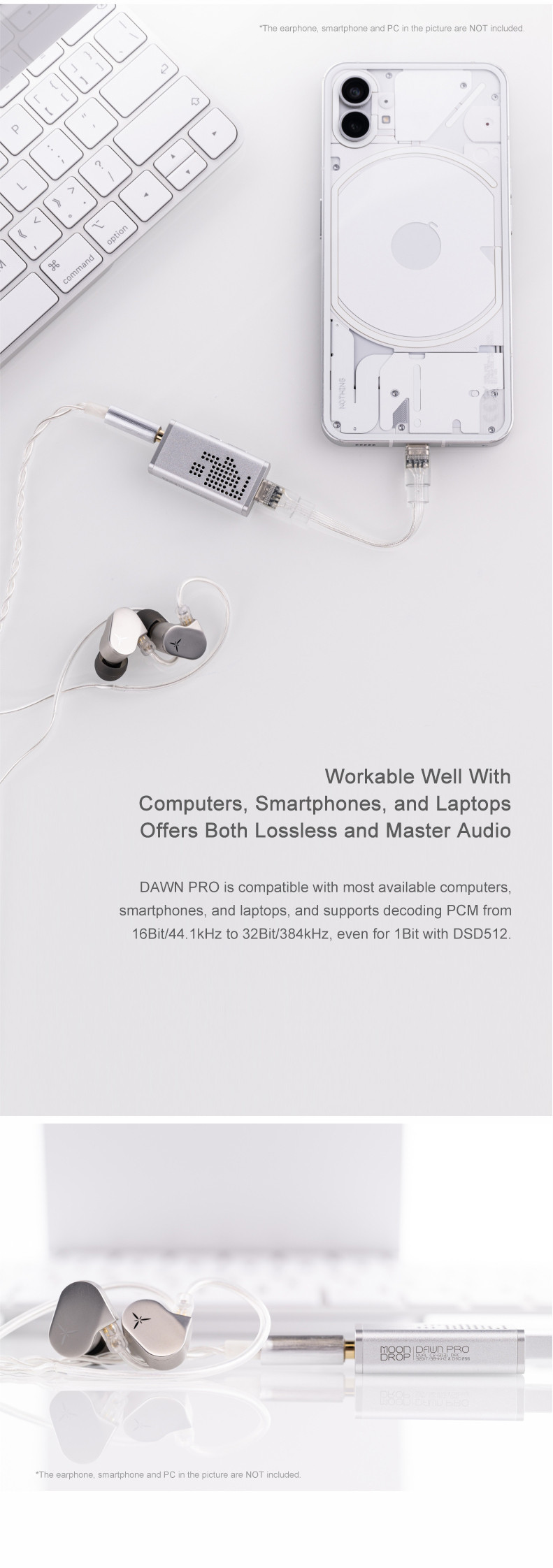 Details of Moondrop Dawn Pro Portable USB-C DAC