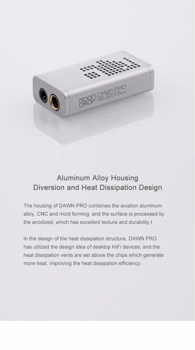 Details of Moondrop Dawn Pro Portable USB-C DAC