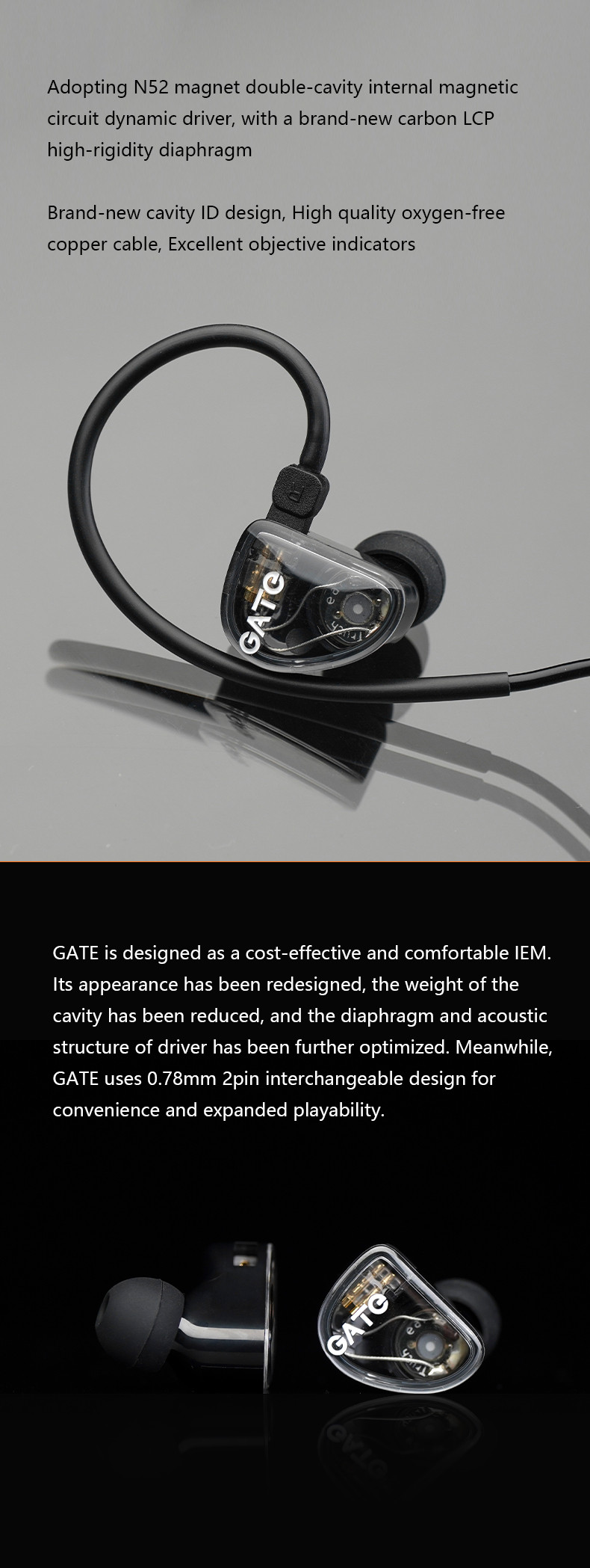 Details of Truthear Gate 10mm Dynamic Driver In-ear Monitor