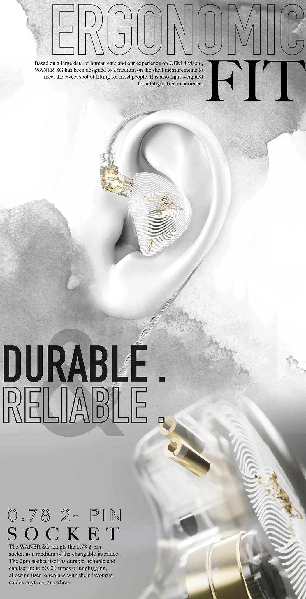 Details of Tangzu Wan Er 10mm Dynamic Driver In-ear Monitor