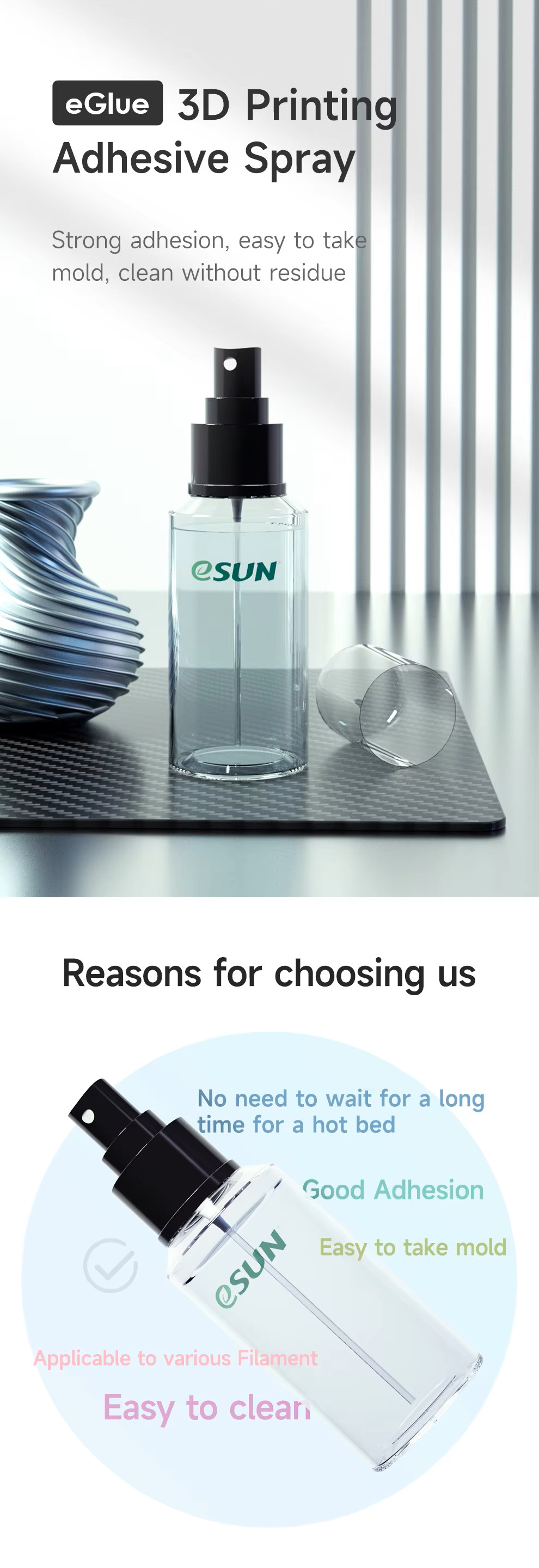 Details of eSun Adhesive Spray 100ml