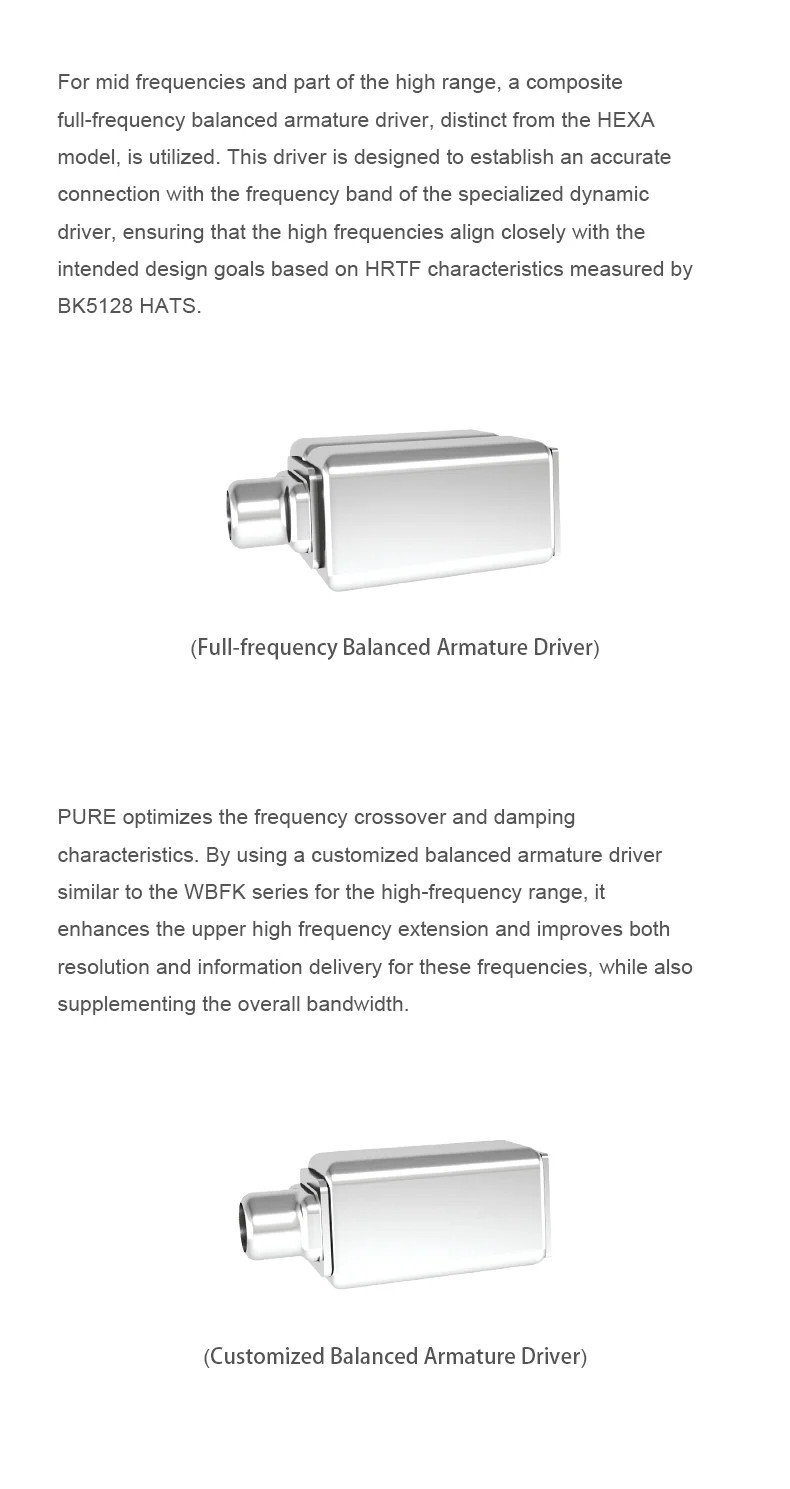Details of Truthear Pure 1DD 3BA In-ear Monitor