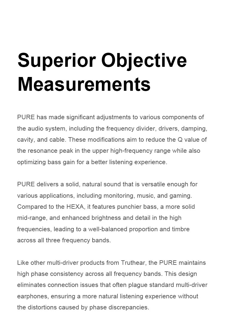 Details of Truthear Pure 1DD 3BA In-ear Monitor
