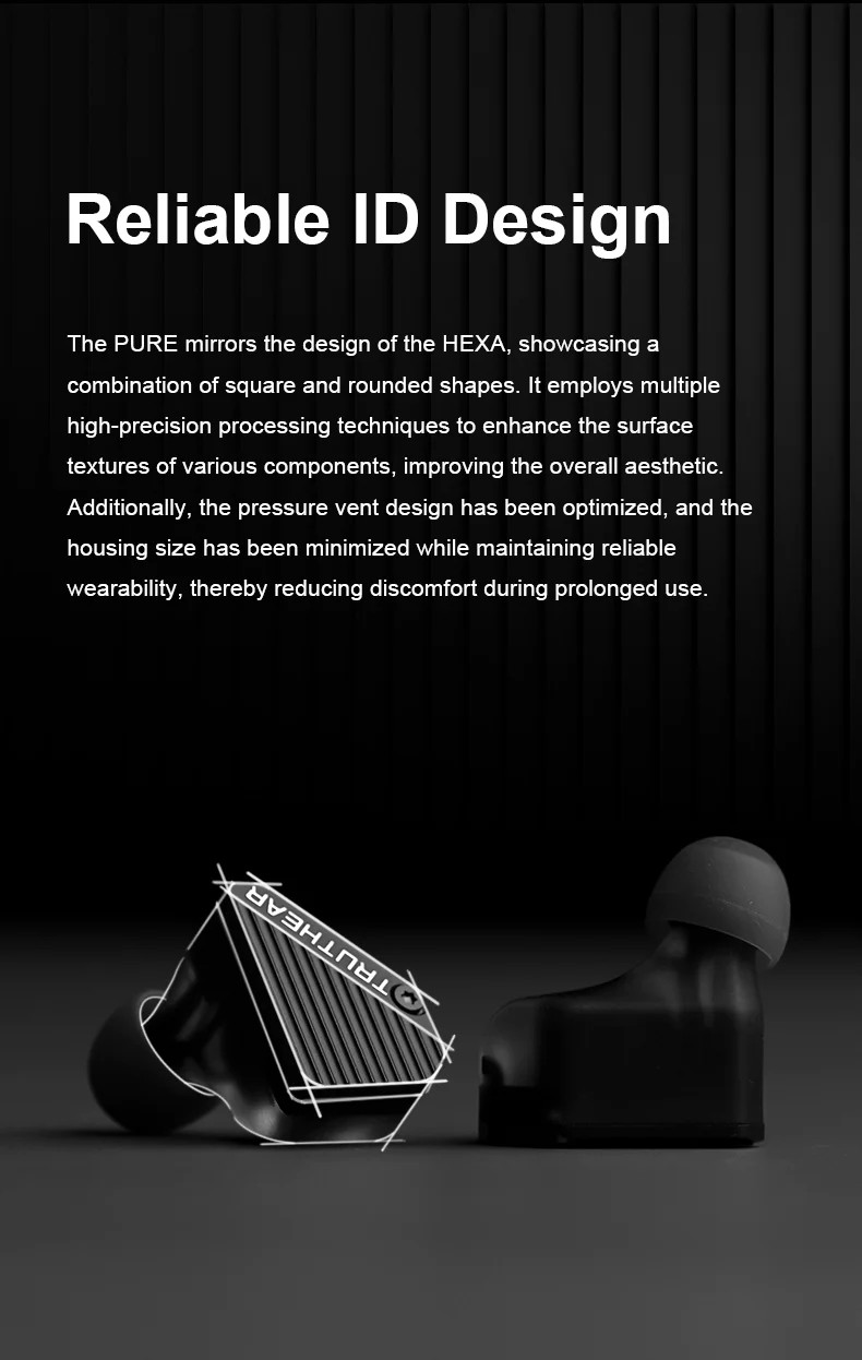 Details of Truthear Pure 1DD 3BA In-ear Monitor