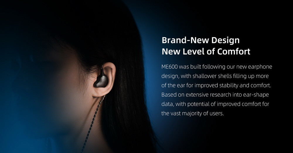 Details of Shanling ME600 2DD 3BA In-ear Monitor
