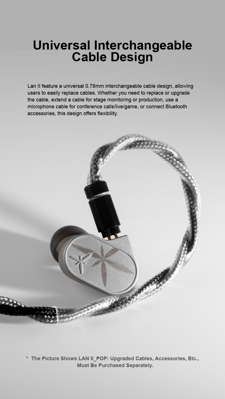 Details of Moondrop Lan II 10mm Dynamic Driver In-ear Monitor