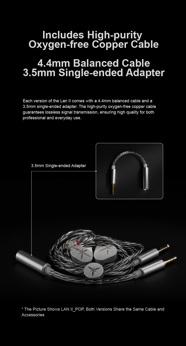 Details of Moondrop Lan II 10mm Dynamic Driver In-ear Monitor