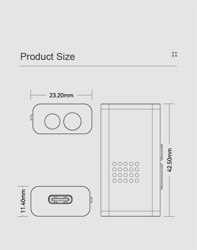Details of Moondrop Dawn Pro 2 Portable USB-C DAC