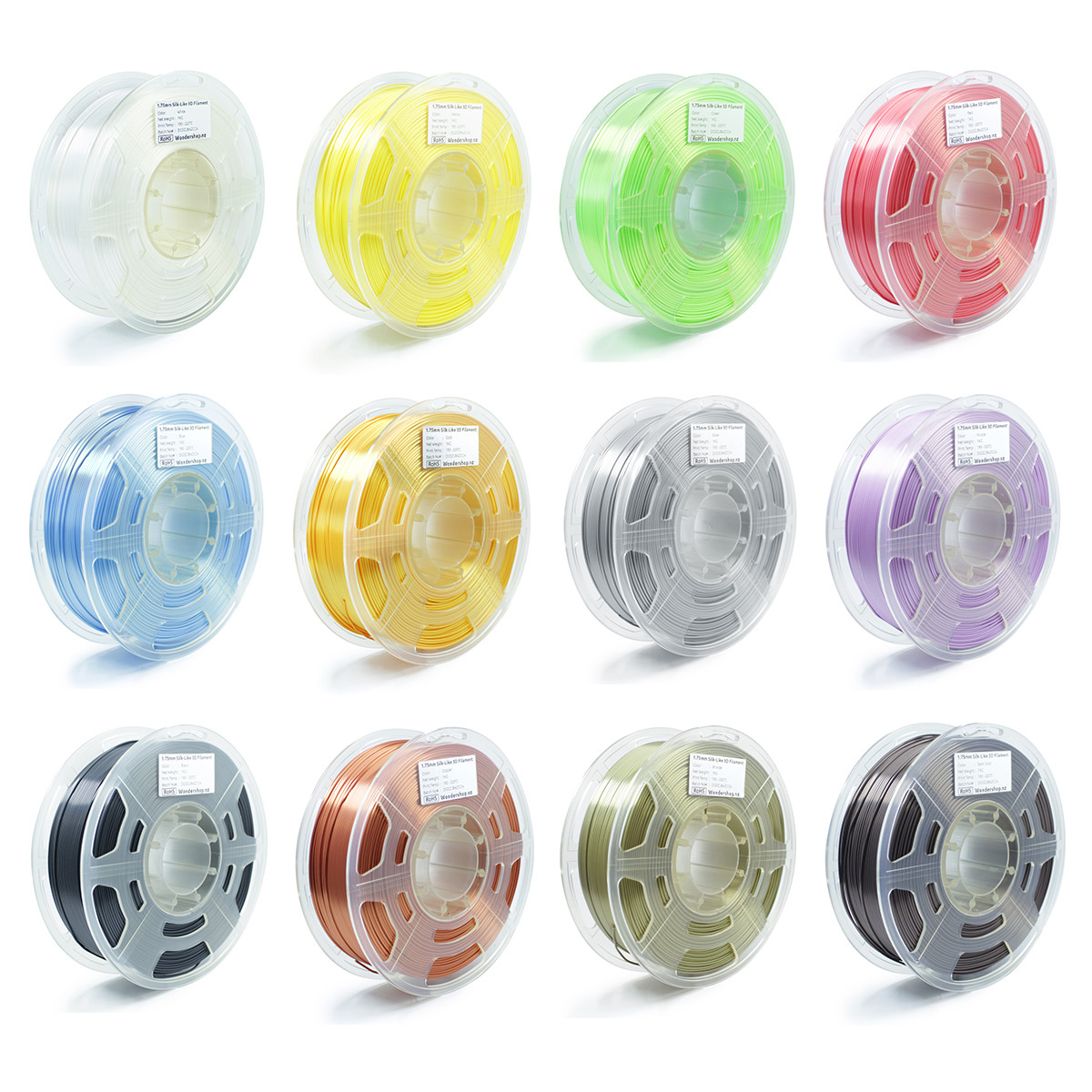PLA Silk-Like Filament 1.75mm 1kg