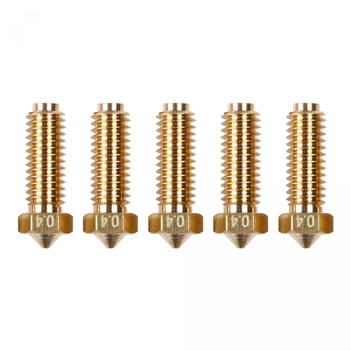 Anycubic Kobra 2 Series Brass Nozzle 0.4mm 5pcs