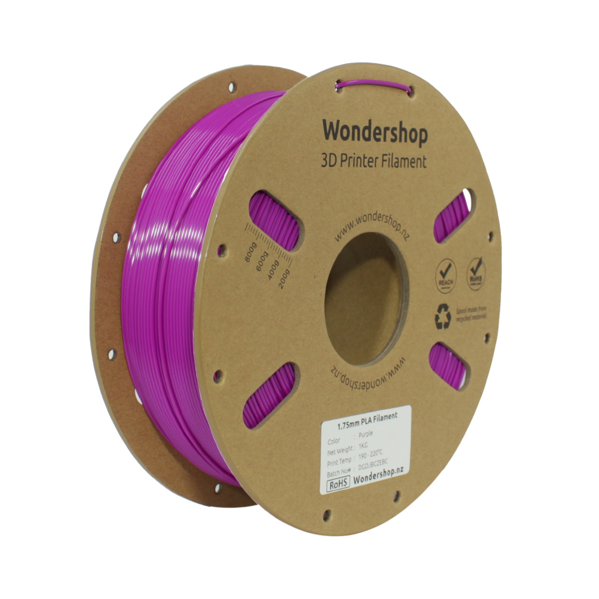 PLA Filament 1.75mm 1kg