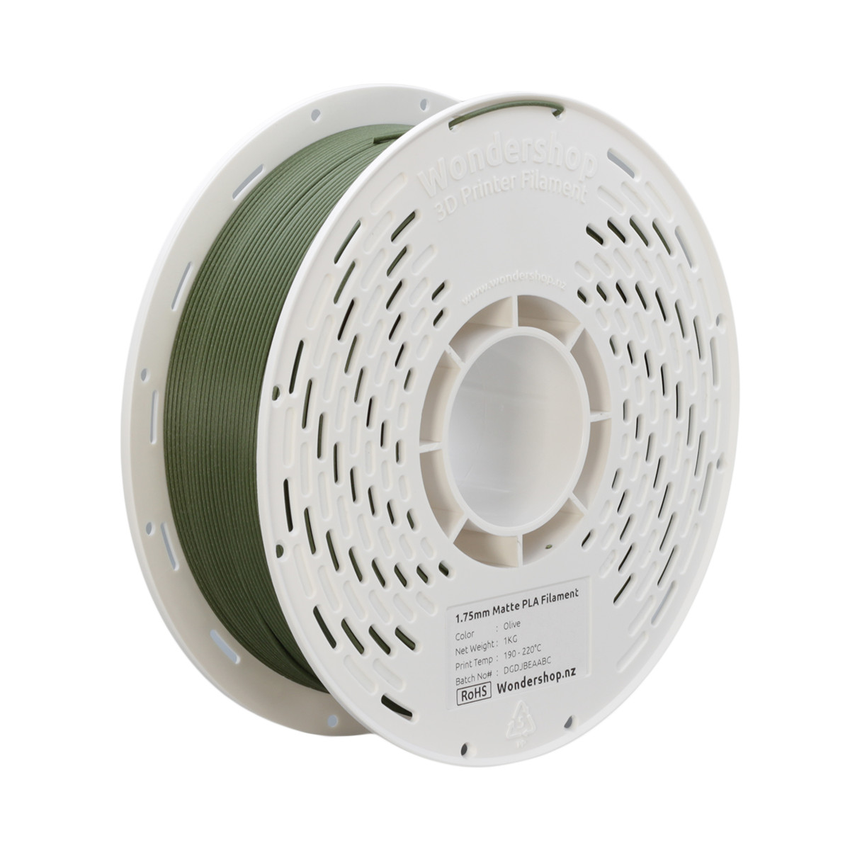 PLA Matte Color Filament 1.75mm 1kg