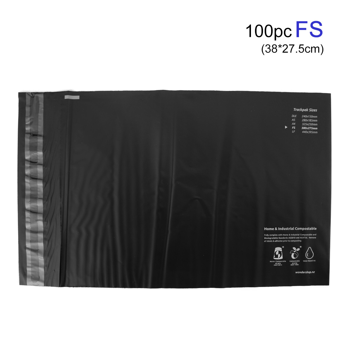Compostable Courier Mailer Bag 100 Pieces