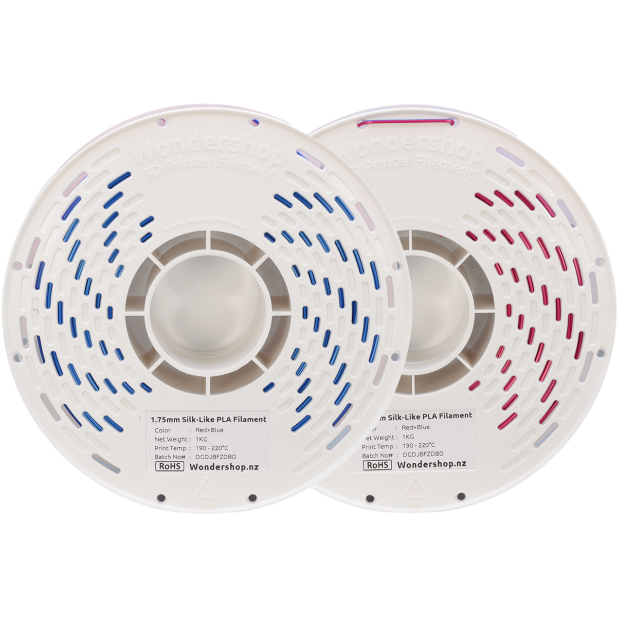 PLA Silk-Like Dual-Color Filament 1.75mm 1kg