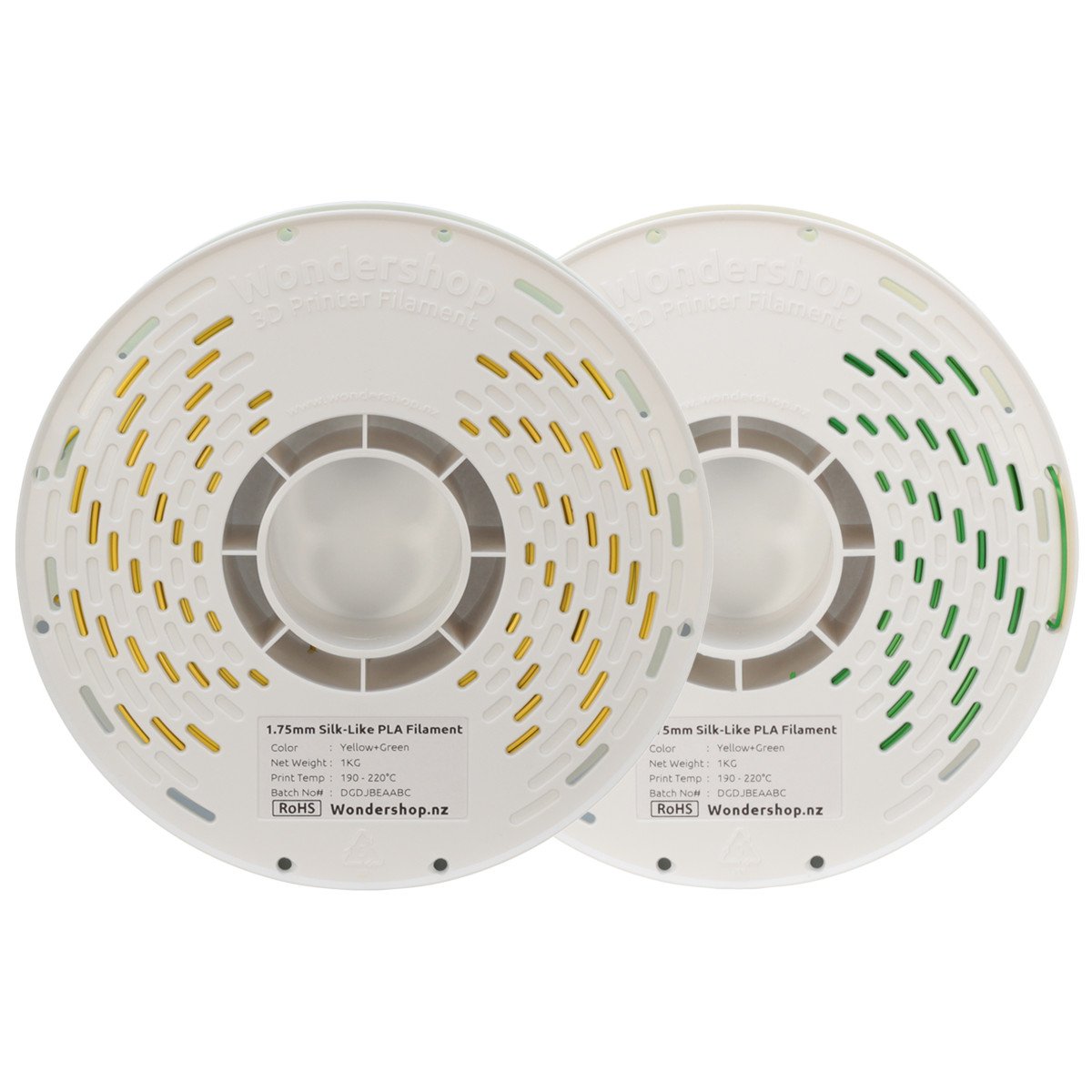 PLA Silk-Like Dual-Color Filament 1.75mm 1kg