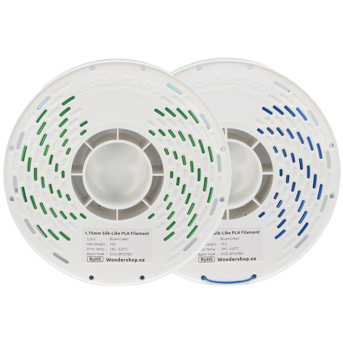 PLA Silk-Like Dual-Color Filament 1.75mm 1kg