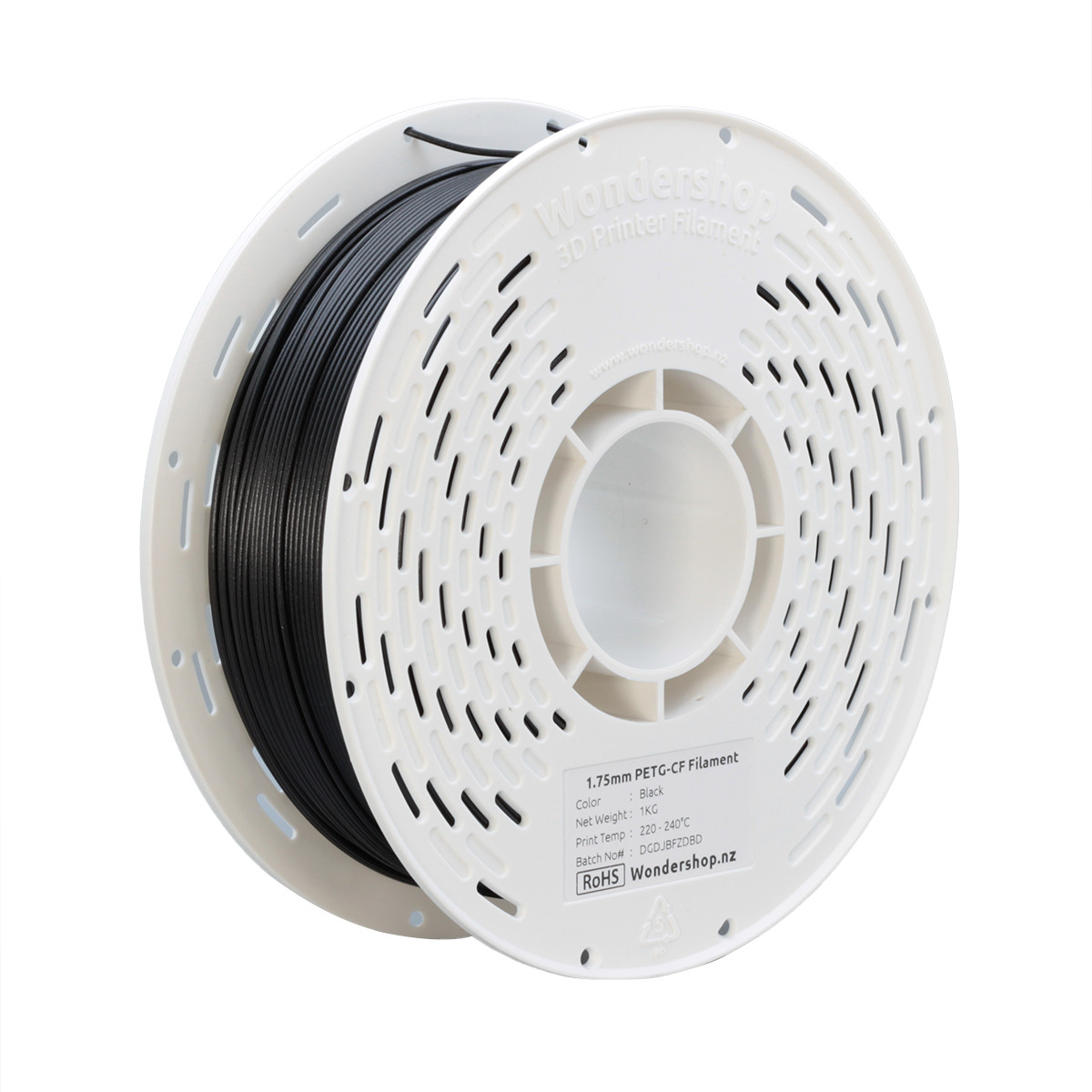 PETG Carbon Fibre Filament 1.75mm 1kg