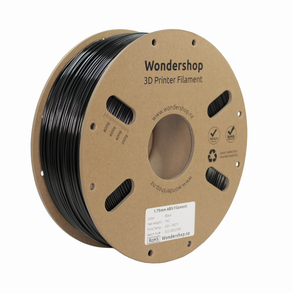 ABS Filament 1.75mm 1kg