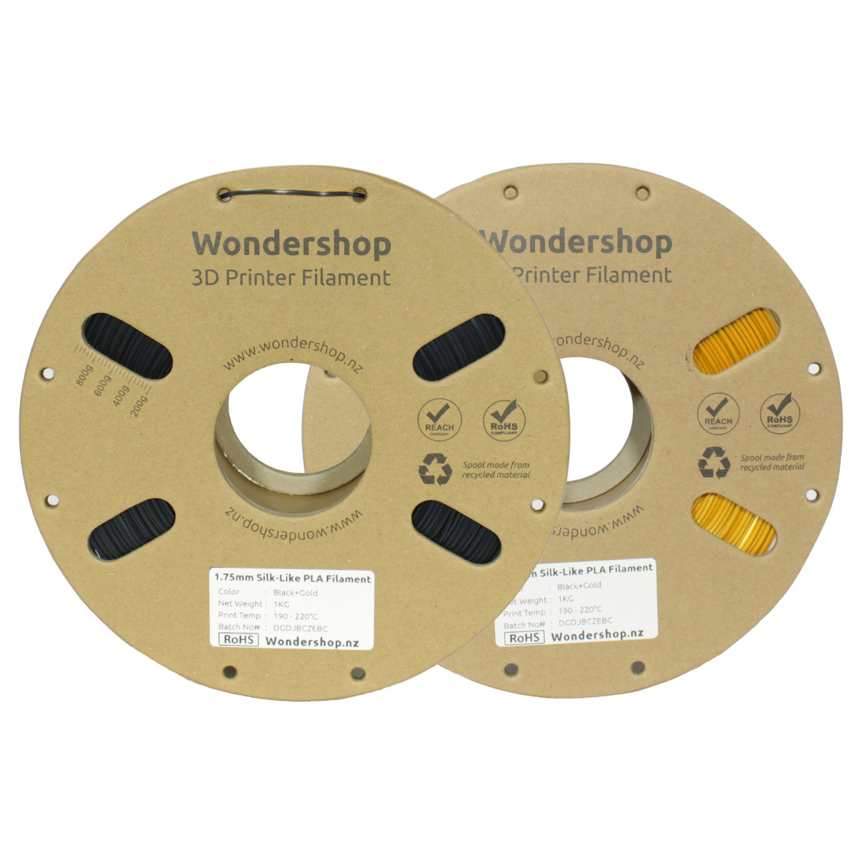 PLA Silk-Like Dual-Color Filament 1.75mm 1kg