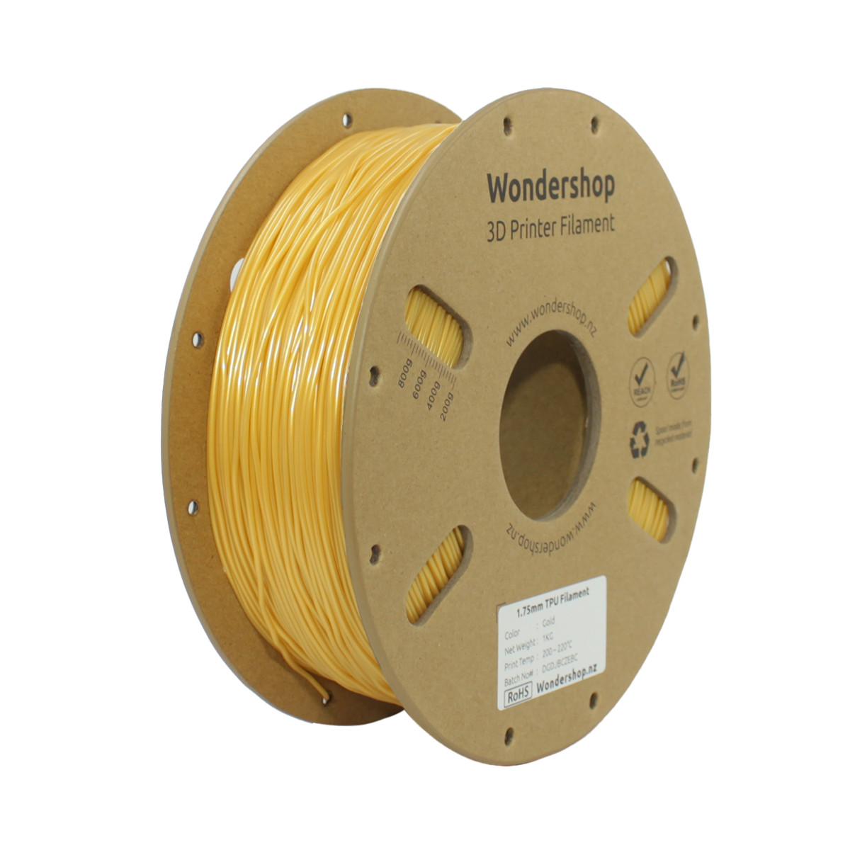 TPU 95A Flexible Filament 1.75mm 1kg