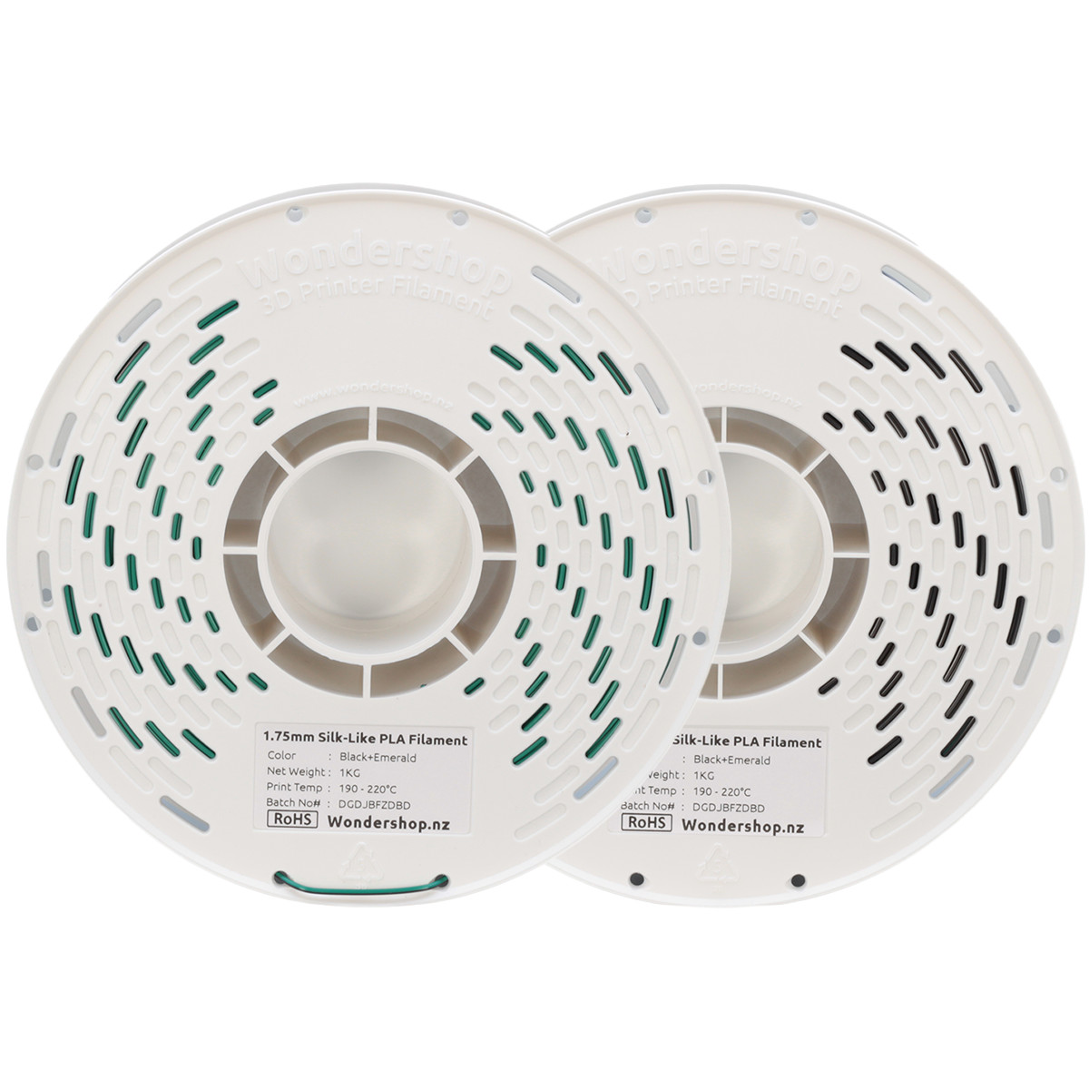 PLA Silk-Like Dual-Color Filament 1.75mm 1kg