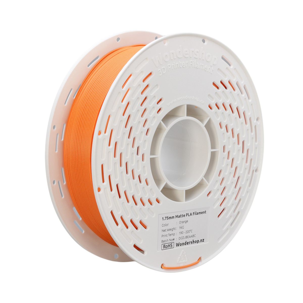 PLA Matte Color Filament 1.75mm 1kg
