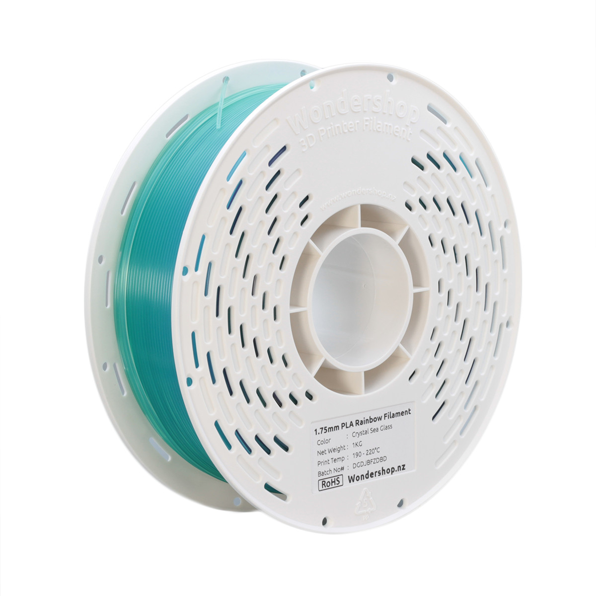 PLA Rainbow Color Filament 1.75mm 1kg