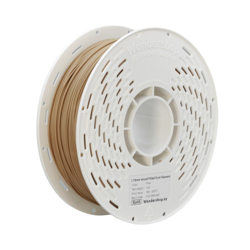PLA Wood-Infill Filament 1.75mm 1kg - Pine