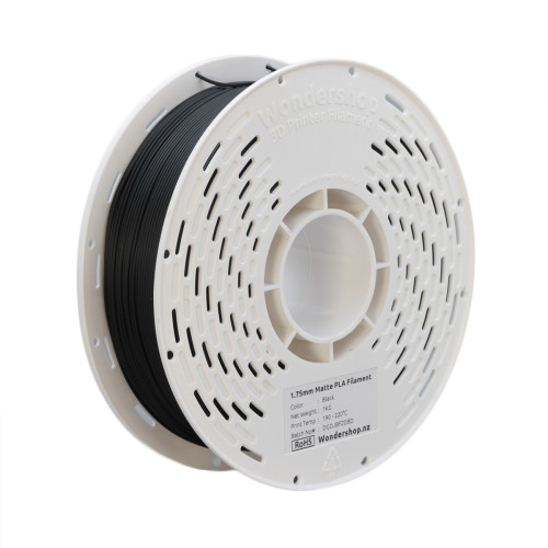 PLA Matte Color Filament 1.75mm 1kg - Black