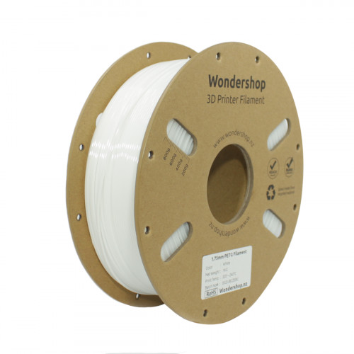 PETG Filament 1.75mm 1kg - White