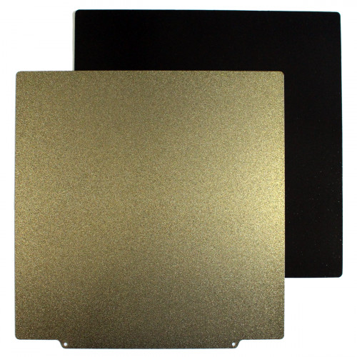 Textured PEI Powder-Coated Spring Steel Sheet - Single Side - 310x310mm