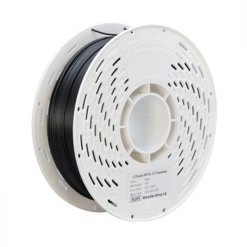 PETG Carbon Fibre Filament 1.75mm 1kg - Black