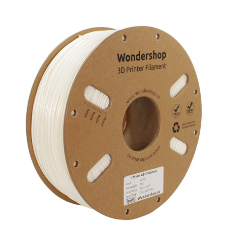 ABS Filament 1.75mm 1kg - White