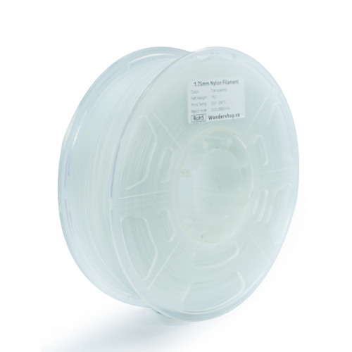 Nylon PA6 Filament 1.75mm 1kg - Clear
