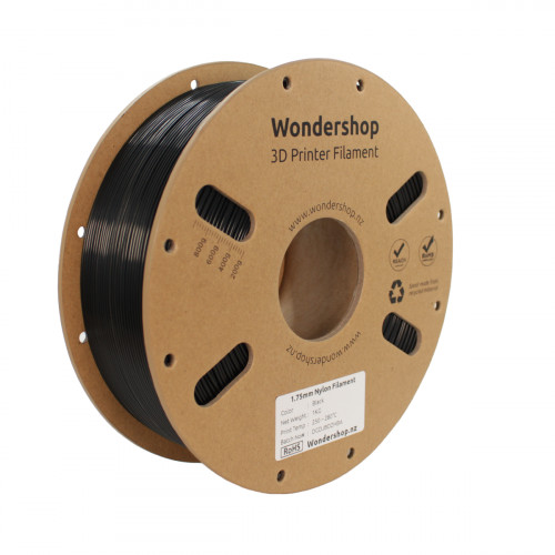 Nylon PA6 Filament 1.75mm 1kg - Black