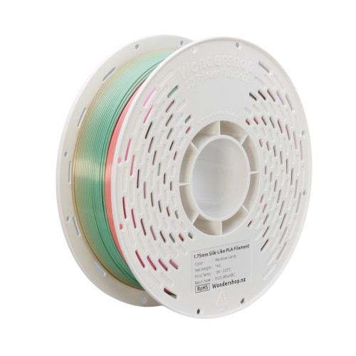 PLA Silk-Like Rainbow Color Filament 1.75mm 1kg - Candy