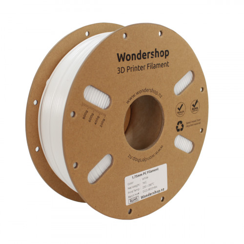 PC Filament 1.75mm 1kg - White
